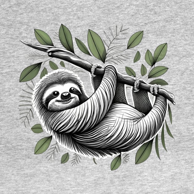 Sloth-lover by Jhontee